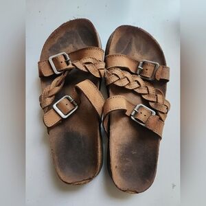 Birkenstock Like Size 7 Crusty Worn Sandals Well Loved
